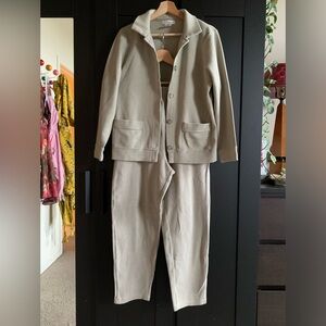 Soft green matching set
